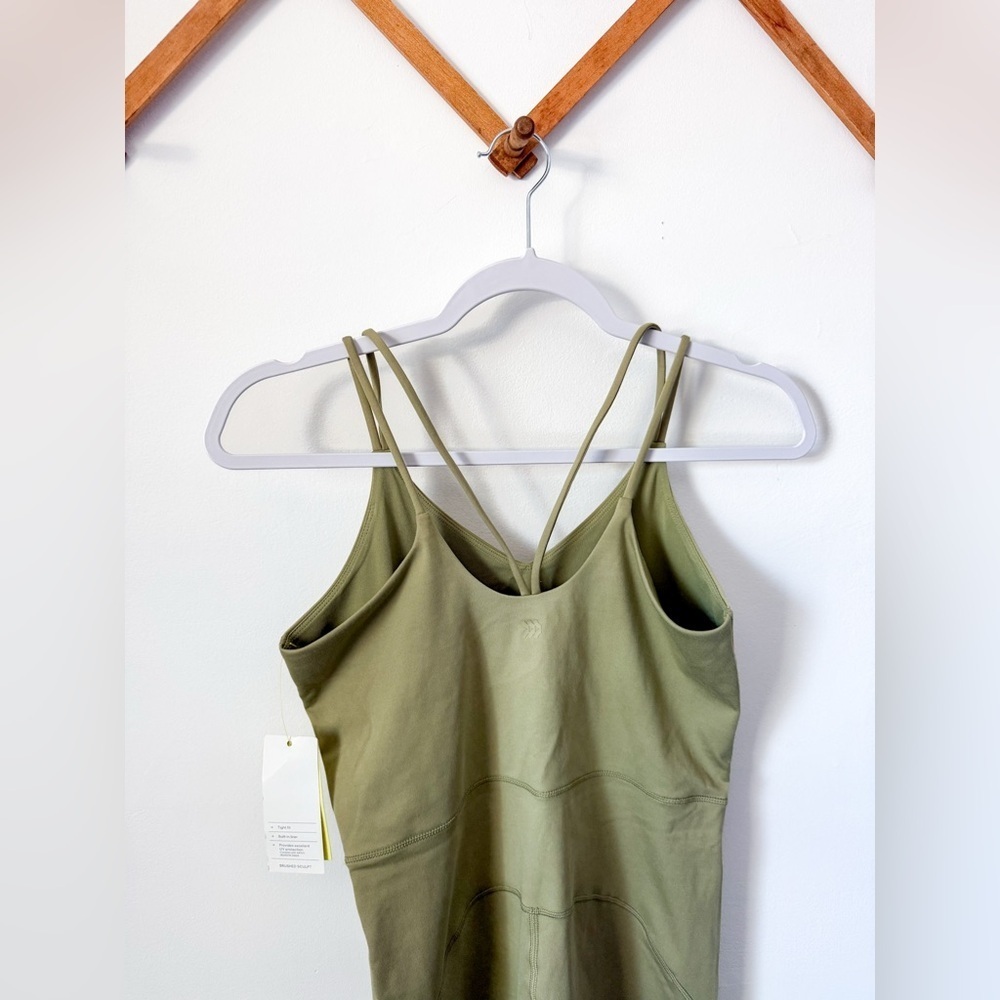 NWT All In Motion Green Shorts Jumpsuit - Picture 10 of 11
